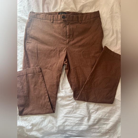 Banana Republic Brown Chinos Versatile Cotton Twill - Picture 1 of 4